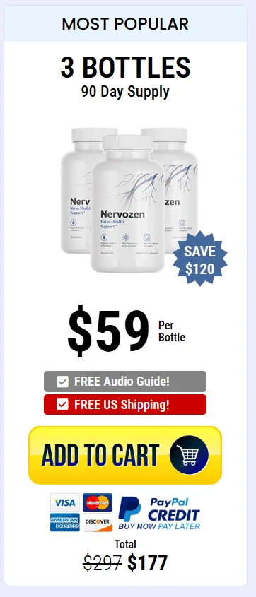 Nervozen 3 bottle price